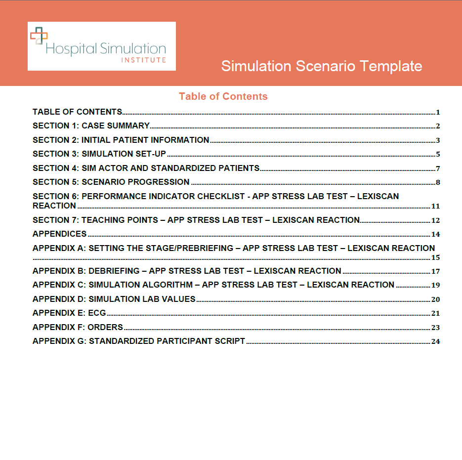 Products – Hospital Simulation Institute