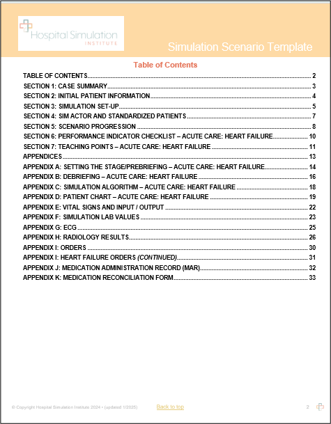 Acute Care: Heart Failure-Resource Pack